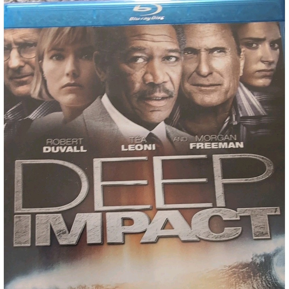 Deep Impact Blu-ray Region A US, Robert Duvall, Tea Leoni & Elijah Wood